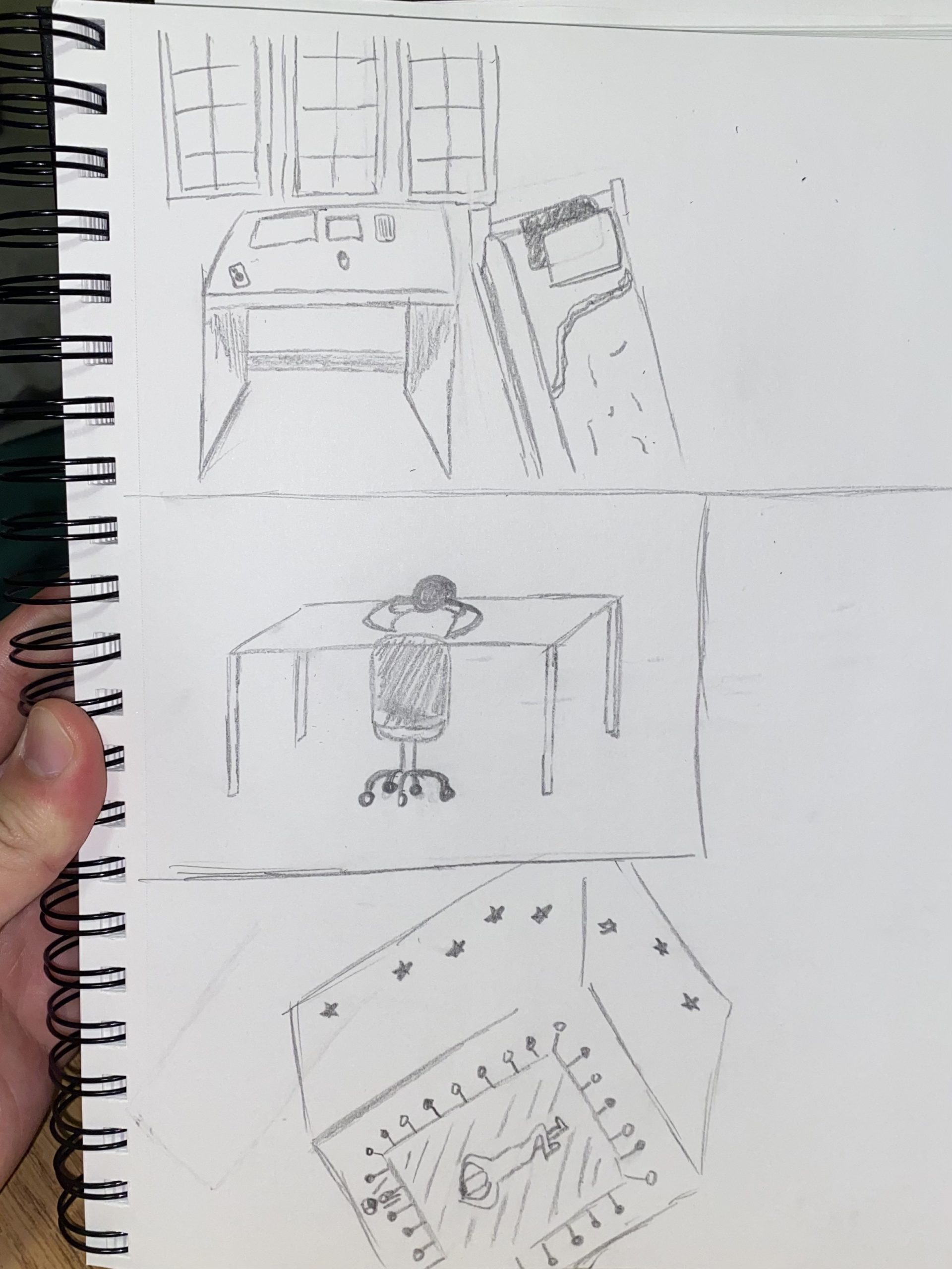 Eli’s Bedroom Sketches